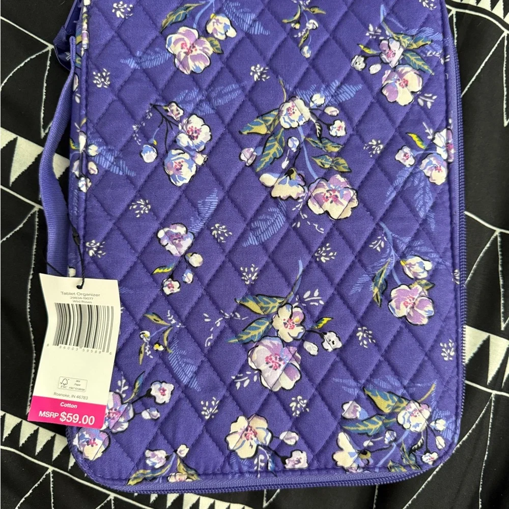 6 piece Vera Bradley retired wild roses collection - Picture 7 of 16
